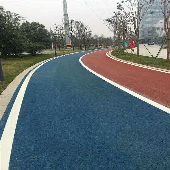 沥青改色路面